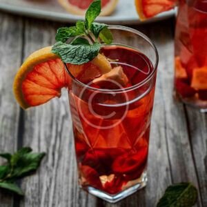 Grapefruit mint cooler