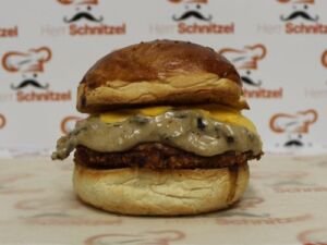 Crispy Mushroom Burger