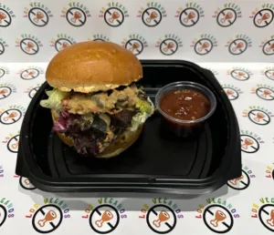 Kaju Soslu Falafel Burger
